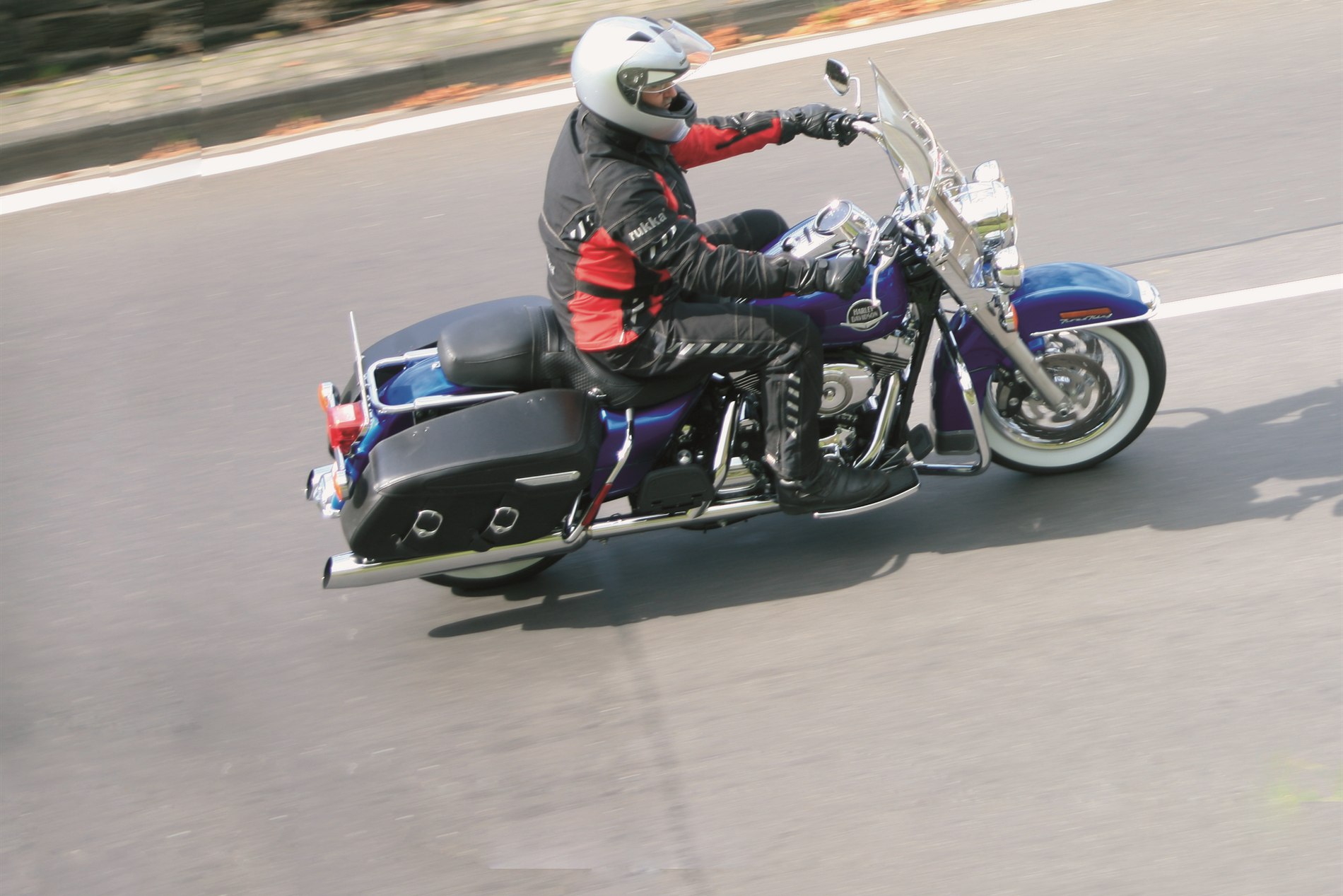 Motorrad fahren in den Ardennen