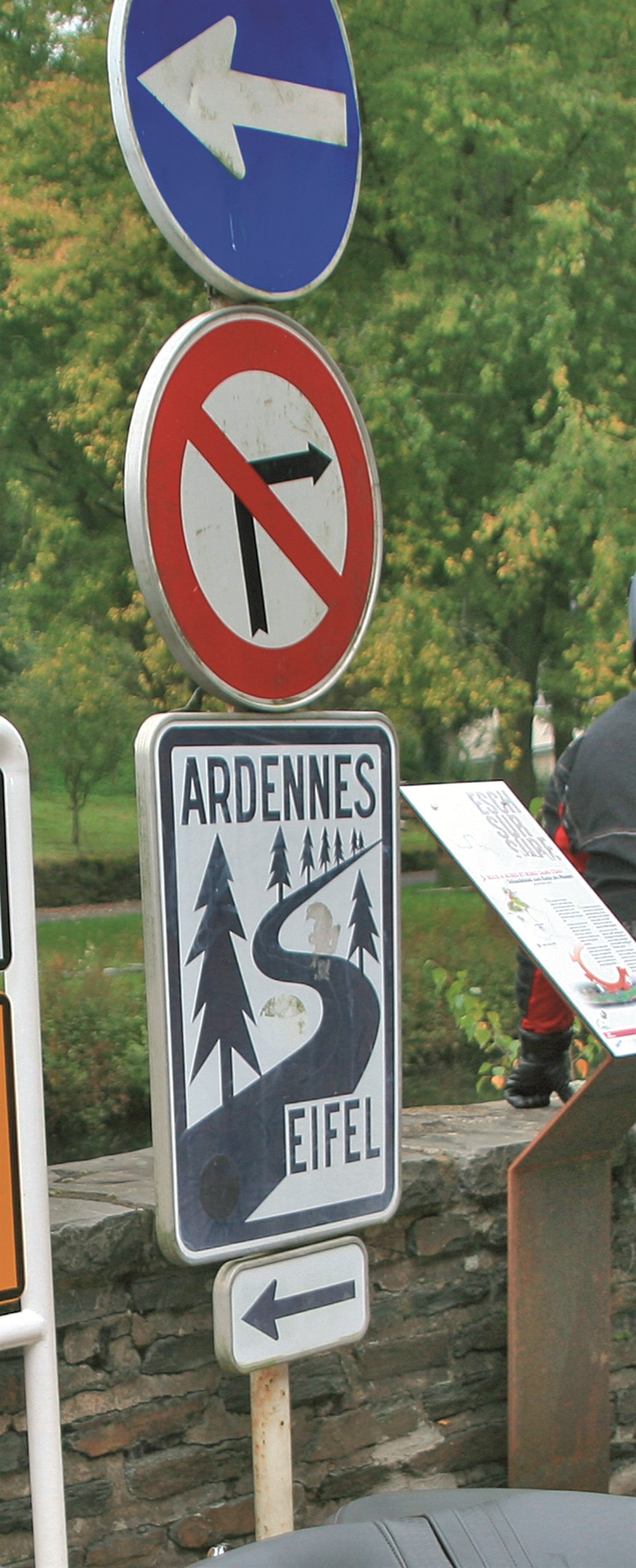 Motorradfahren in den Ardennen